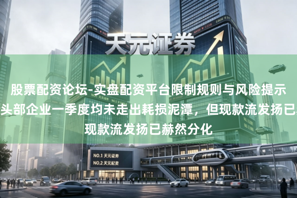股票配资论坛-实盘配资平台限制规则与风险提示 5家光伏头部企业一季度均未走出耗损泥潭，但现款流发扬已赫然分化